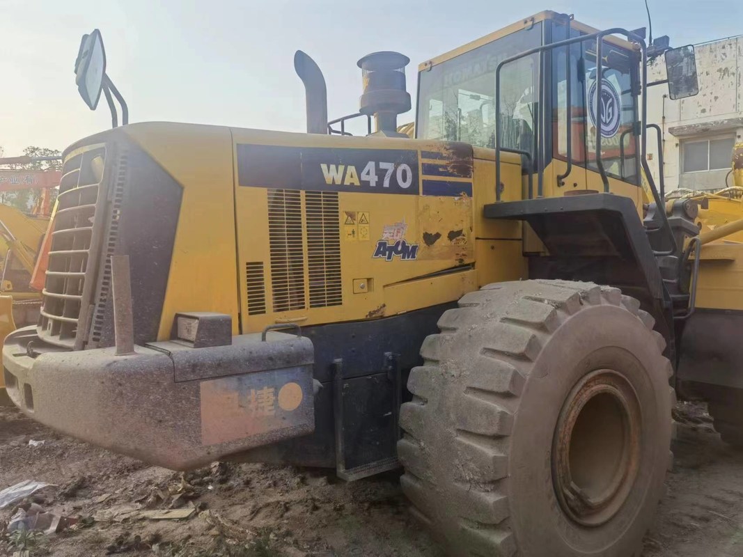 Chargeur Komatsu WA470 de haute qualité d'occasion en provenance de Chine à vendre à bas prix