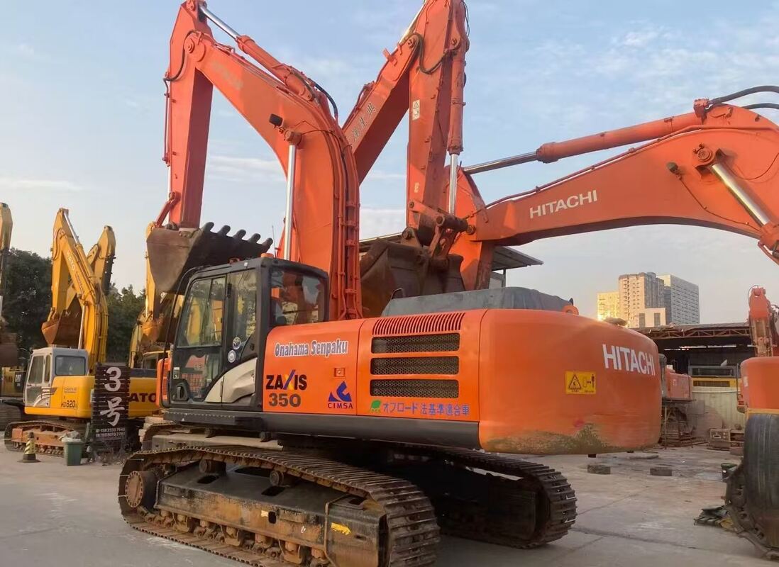 Excavatrice Hitachi 350-5G du Japon, adaptée à l'exploitation minière de minéraux à grande échelle en Afrique