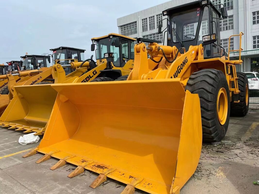 Second-hand Liugong 856 856H CLG856H Front Loader 5 Tons of China's Large Articulated Wheel Loader