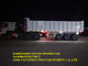 3 Axle 40 Cubic Meter Semi Trailer Dump With Tractor Truck