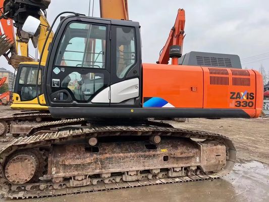 Velocité rapide ZX300-5A Excavateur Hitachi d'occasion avec moteur Isuzu nouvellement importé