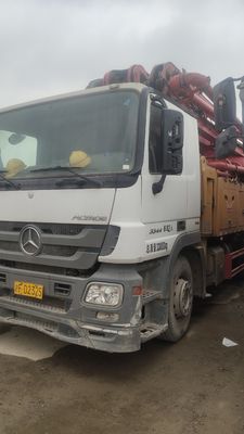 Vente de camion à pompe à béton SANY d'occasion, châssis Mercedes Benz