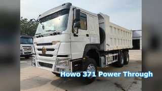 Camion Howo Sinotruk 371 pour les travaux difficiles